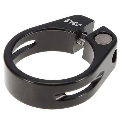Produktbild von 34.9mm Alu-Sattelklemme für Mountainbike, Fahrrad-Sattelstütze, schwarz