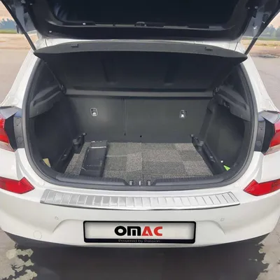 Produktbild von Ladekantenschutz Stoßstangenschutz für Hyundai i30 Kombi 2012-16 Edelstahl Chrom