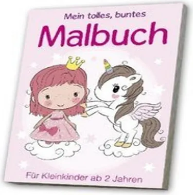 Immagine prodotto di Mein tolles, buntes Malbuch, rosa