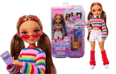 Productafbeelding van Barbie Dream Besties JMV18, Fashionpopp, 4 jaar, Meisje, 298 mm, Meerdere kleuren