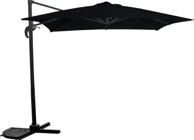 Image de Parasol jardin déporté - 2.5 x 2.5 m - Noir