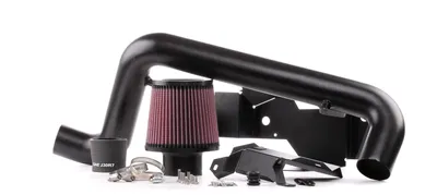 Image de Système de filtre à air sport Typhoon K&N, référence 69-9503TFK, pour les modèles suivants : VW Golf V (berline 3 portes, 1K1), VW Eos (1F7, 1F8), VW Jetta Mk5 (1K), AUDI A3 Sportback (8PA) et AUDI A3 (berline 3 portes)