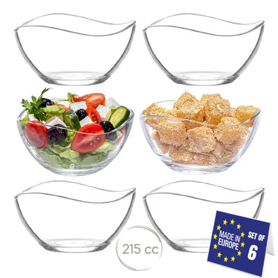 Produktbild von LAV Vira Snackschalen-Set: 6-teilig 215ml für Dip und Salat