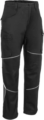 Produktbild von Kübler Iconiq Damenhose schwarz/anthrazit Gr. 54