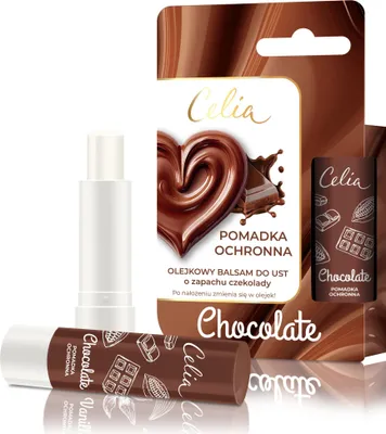 Zdjęcie produktu dla CELIA Balsam do ust z olejkiem - czekolada 4 g