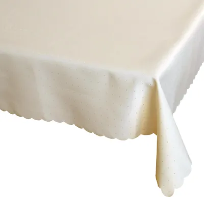 Produktbild von Tischdecke 150 x 250 cm in Cremeweiß für Esstisch & Küche