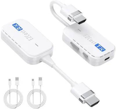 Produktbild von Solidchoice – Drahtloser HDMI-Sender und -Empfänger für Video und Audio, Reichweite bis zu 50 Meter