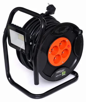 Immagine prodotto di Cavo di prolunga su tamburo 30 m con luce LED Kraft&Dele KD4037