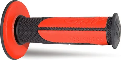 Zdjęcie produktu dla Gumowy uchwyt 798 czarny/czerwony 22 / 25 mm zamknięty