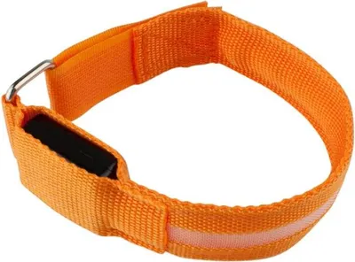 Productafbeelding van Armband met LED-verlichting - Oranje