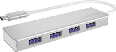 Produktbild von ICY BOX IB-HUB1425-C3 4 Port USB 3.0 Type-C