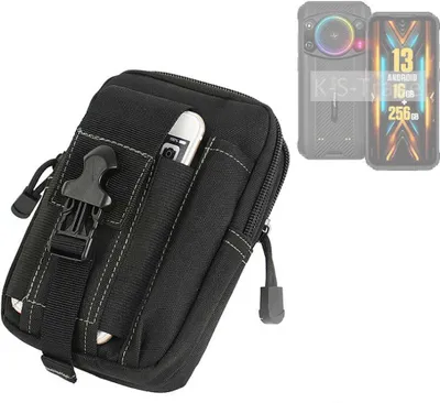 Produktbild von K-S-Trade Gürtel Tasche kompatibel mit Ulefone Armor 21 Gürteltasche Holster Schutz Hülle Handy Hülle Smartphone outdoor Handy-Hülle schwarz