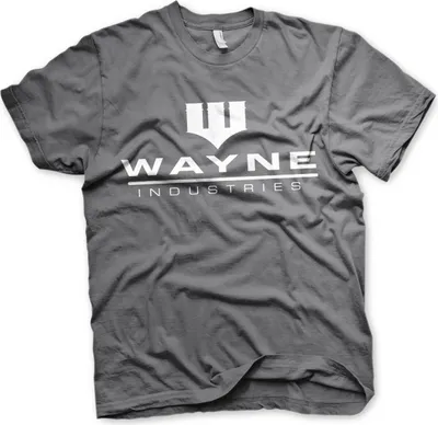 Produktbild von Batman - Wayne Industries Logo T-Shirt - X-Large - DarkGrey