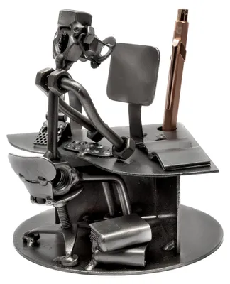 Produktbild von Schraubenmännchen Büro Buchhaltung Schreibtischdekoration Geschenk 14x12x14 cm