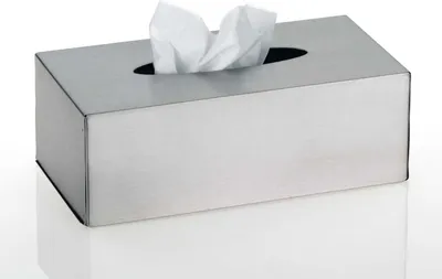 Obrázek produktu pro Kela Clean, Krabička na papírové kapesníčky, Stříbrná, Nerezová ocel, 135 mm, 90 mm, 260 mm
