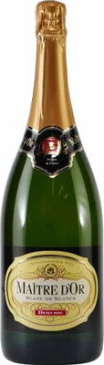 Produktbild von Maitre d´Or Sekt Blanc de Blancs -demi sec- 1,5L