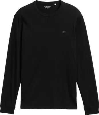 Produktbild von Basic Langarmshirt aus Baumwolle