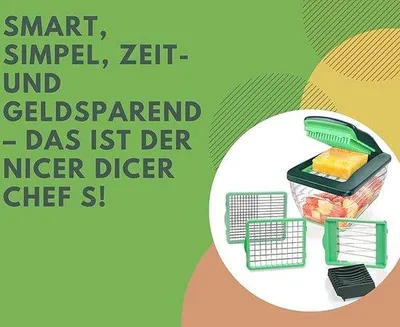 Productafbeelding van Famanu groentesnijder met verschillende messen - mandoline - uienhakker