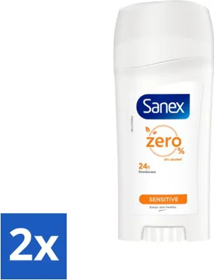 Immagine prodotto di Sanex Deodorant Stick Dermo Sensitive 65 ml - Confezione risparmio - 2 pezzi