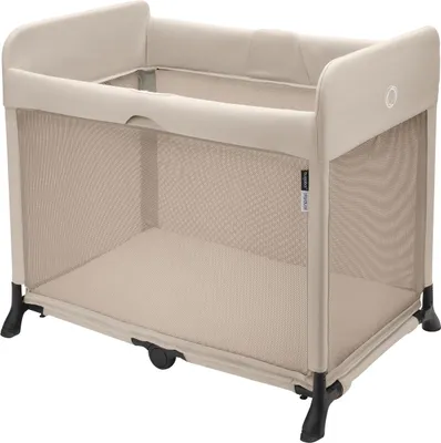 Produktbild von Bugaboo Stardust Reisebett - Taupe | Klappbares Campingbett