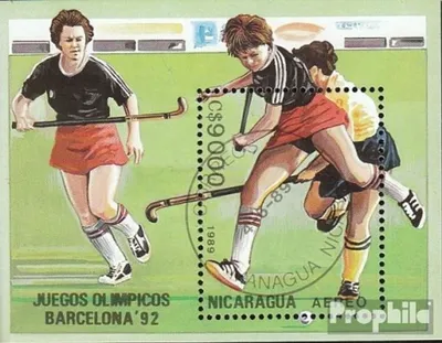Produktbild von Briefmarken Nicaragua 1989 Mi Block186 (kompl.Ausg.) gestempelt Olympische Sommerspiele 92