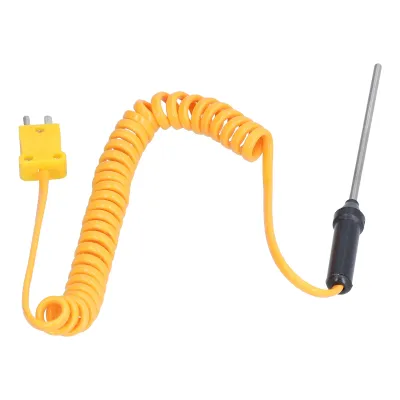 Image de Thermocouple type K,Sonde de température,Capteur de température,Sonde type K,Sonde thermocouple,Pointe de test