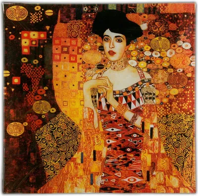 Produktbild von Carmani Gustav Klimt Adela Dessertteller Dekorativ 13x13 cm