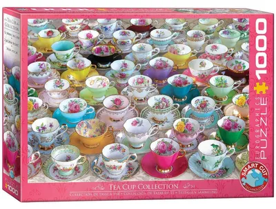 Produktbild von Eurographics 1000 Teile - Teetassenkollektion, 48 x 68 cm