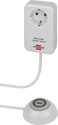 Zdjęcie produktu dla Brennenstuhl 1508220, Przyciski, Biały, Metal, 1 szt., 230 V, 16 A