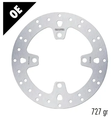 Productafbeelding van Galfer remschijf DF007, type V, vast