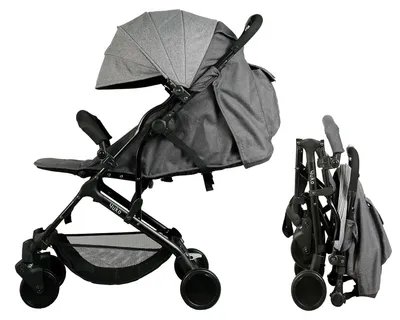 Image de Bambisol Poussette compacte pliable Eco Grey