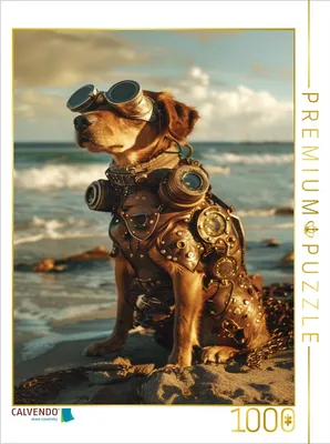 Produktbild von CALVENDO Puzzle Ein Motiv aus dem Kalender "Steampunk Fauna" | 1000 Teile Lege-Größe 64x48cm Foto-Puzzle für glückliche Stunden