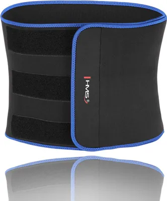Image de Br1313 Bleu One Size Ceinture amincissante Pour la zone abdominale Hms