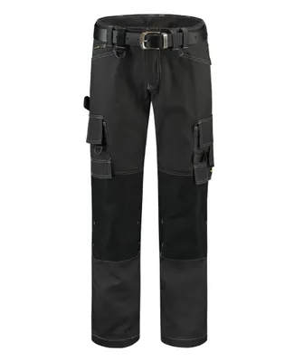 Immagine prodotto di Pantaloni da lavoro in tela di cordura unisex, Colore: grigio scuro, TAGLIA: 58