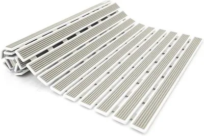 Produktbild von Famanu Duschmatte Beige Antirutsch 62 x 40 cm - Schnelltrocknend