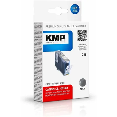 Produktbild von KMP C86, Grau, Tinte auf Pigmentbasis, 1 Stück(e)