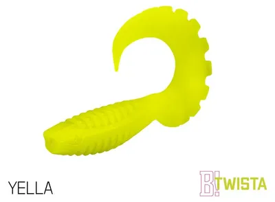 Productafbeelding van DELPHIN Rubberkunstaas Delphin TWISTA UVs / 5 stuks, 10 cm / Kleur: DeadSNOW