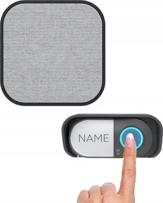 Immagine prodotto di ORNO | Campanello Wireless OR-DB-KA-170/B - Nero - Impermeabile - Portata 150 m - 36 Melodie