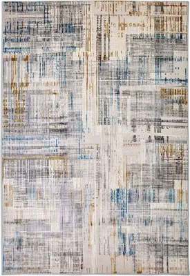 Produktbild von Astra Kurzflorteppich JULES Grau 133 x 190 cm