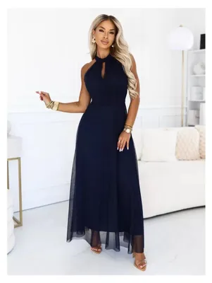 Produktbild von Kleid NUMOCO 662-3 DUNKELBLAU Größe: Einheitsgröße