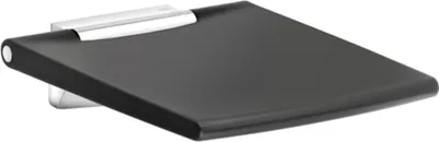 Produktbild von Keuco Plan Care Klappsitz zur Wandmontage verchromt/schwarzgrau - 34983010037