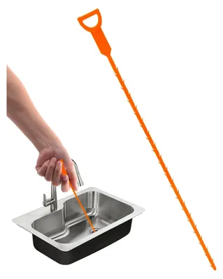 Produktbild von Abflussreinigungsbürste – 50,5 cm Haarentferner mit flexiblem Haken und praktischem Griff für Badezimmer und Küche