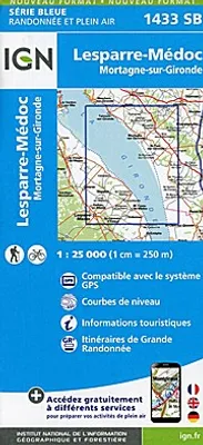 Obrázok produktu pre Lesparre-Médoc, mierka 1:25 000