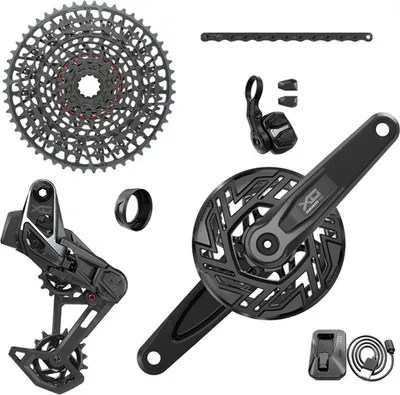 Zdjęcie produktu dla Zestaw przerzutek Sram X0 T-TypeEagl.AXS EMTB 104BCD, 36T, XS-1295, 10-52T, bez korby