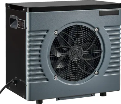 Immagine prodotto di Pompa di calore per piscina 4160 W, riscaldatore elettrico per piscine fuori terra fino a 15 m³, COP massimo 5,14, bassa rumorosità, protezione GFCI, temperatura di riscaldamento 15-40 °C per nuoto e fitness, 220 V 50 Hz