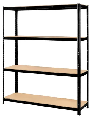 Produktbild von Schwerlastregal mit 4 Böden, 265 kg pro Boden, 180 x 150 x 45 cm