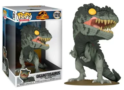Immagine prodotto di Funko POP! Super Sized Jurassic World: Un Nuovo Mondo – Figura di Giganotosauro, 25 cm