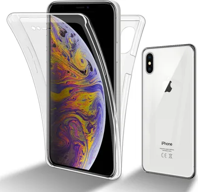 Image de Cadorabo Housse de protection pour Apple iPhone XS MAX Housse en naturel 360° Etui Full Body Housse de portable Cover Case