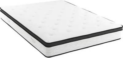 Image de Matelas Pocket Hybrid, 140 x 190 cm, 30 cm Epaisseur, 532 Ressorts ensachés, Mémoire de forme 32 kg/m², 5 Zones