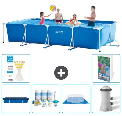 Produktbild von Rechteckiger Frame Pool - 450x220x84 cm - 5-teilig S77